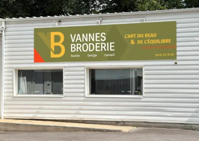 Vannes Broderie – Site internet PME à Ploeren