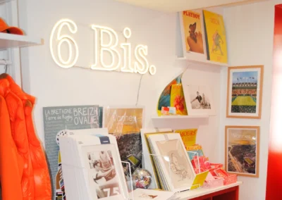 6 Bis – Site internet concept store sur la place des Lices