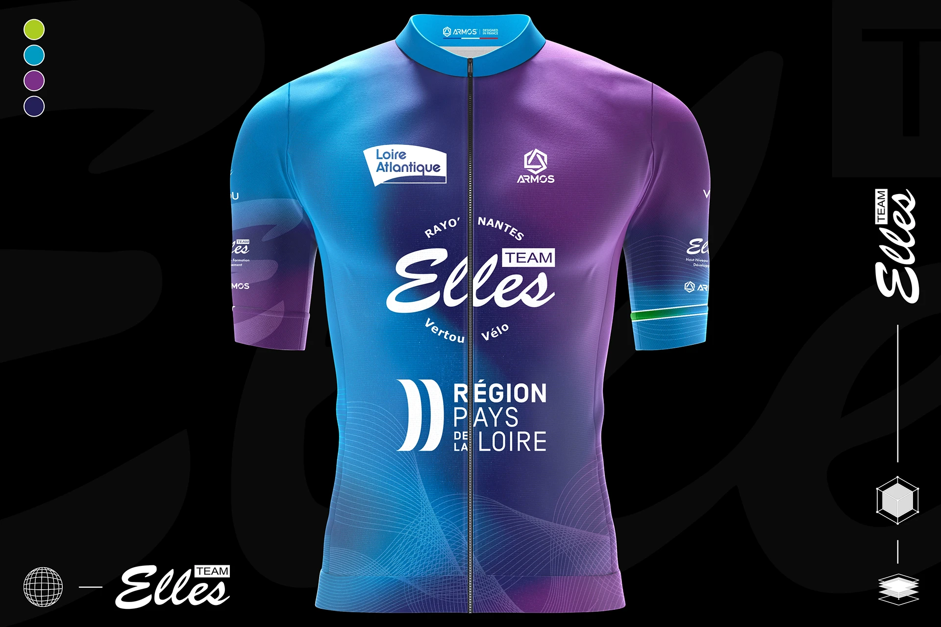 Team Elles : Site internet et CRM pour une équipe cycliste féminine engagée