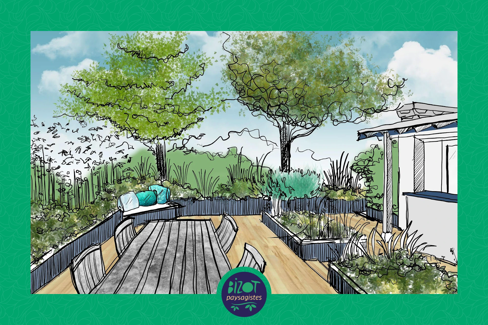 Logiciel CRM et facturation pour Bizot Paysagiste à Sèvres proche de Versailles